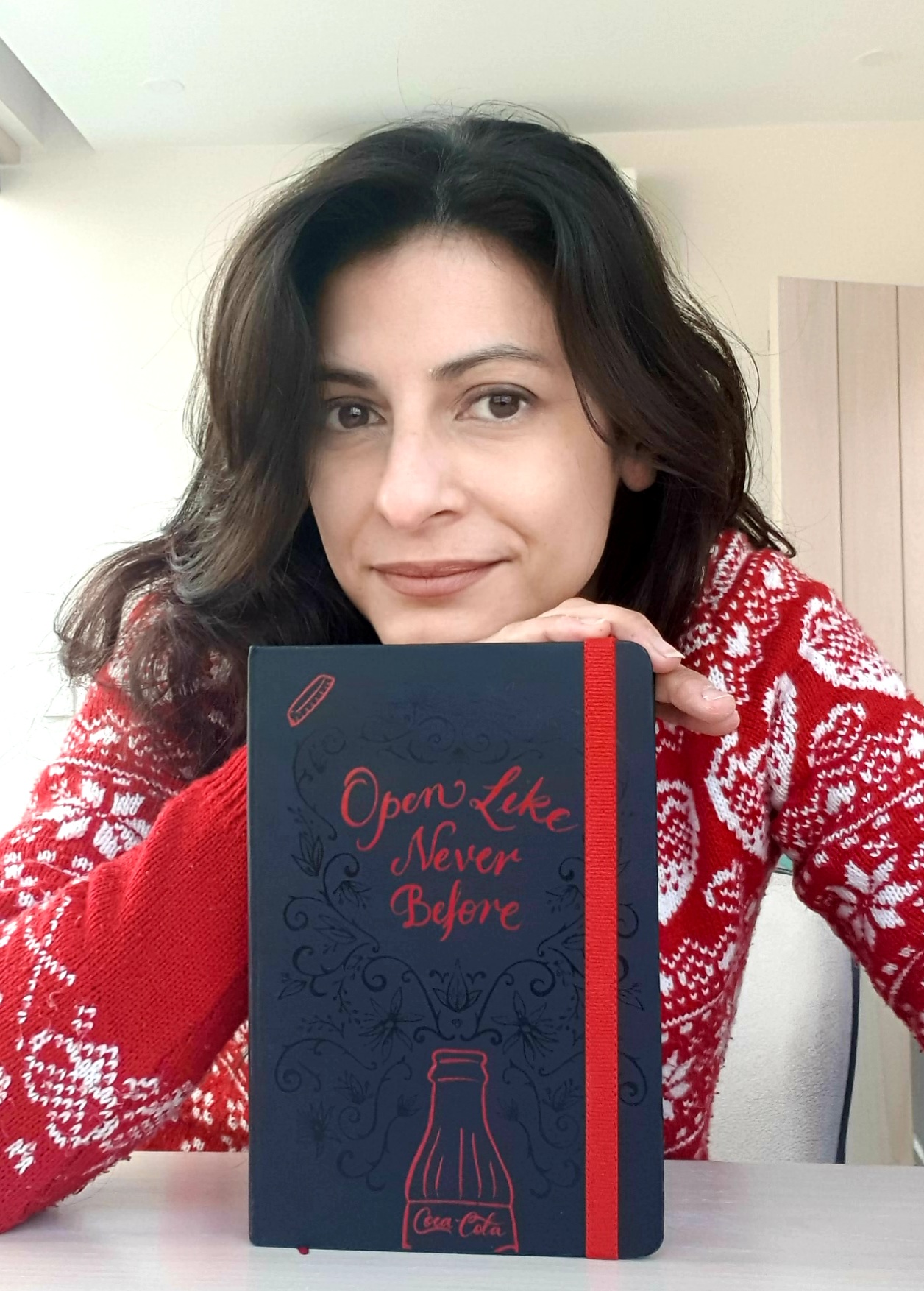 Tülin's custom journals for Coca Cola